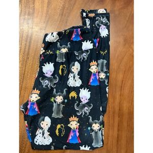 PS Designs Disney Villians black leggings size OS